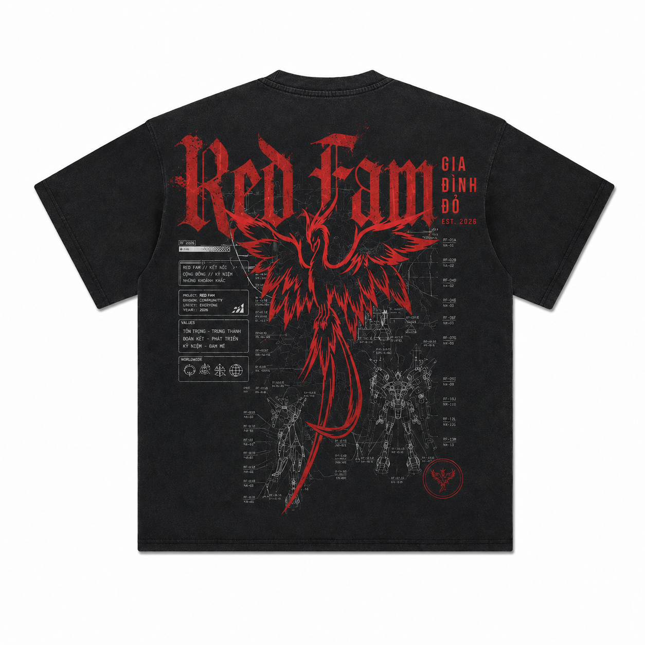 Phoenix Blueprint Tee